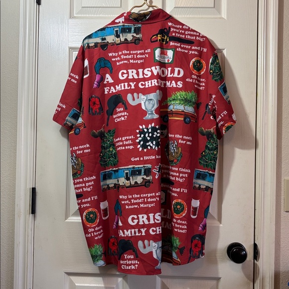 Griswold Family Christmas Red Men's Shirt - Picture 5 of 8